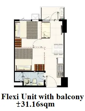 https://www.manilacondohub-smdc.com/images/properties/lane/unit-layouts/04 - LANE - Flexi Unit with Balcony (+31.16sqm).webp